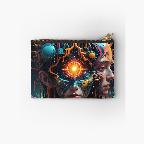 Item preview, Human Head with a Fractal Realms designed and sold by Sharon Schwalbe.