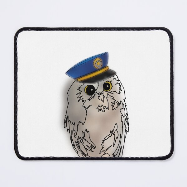 Item preview, Owl Wearing Police Cap – animalzinhats designed and sold by Ashley’sAnimalz.