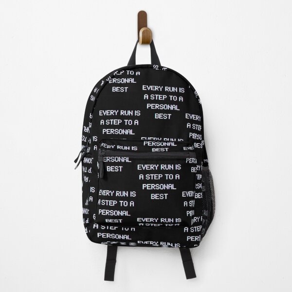 Item preview, Every Run Is a Step to a Personal Best – Pixel Style Gaming Quote designed and sold by PHRASEandSTYLE.