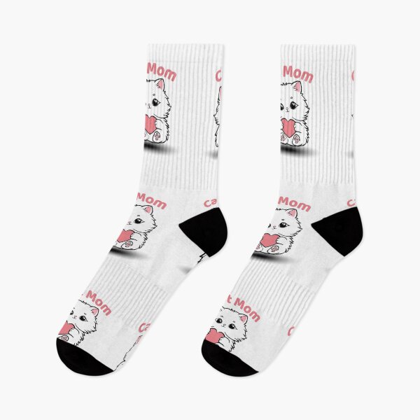 Artikelvorschau, Niedliche Kawaii-Katze mit Herz – Liebesdesign für Katzenliebhaber entworfen und verkauft von Graphizia.