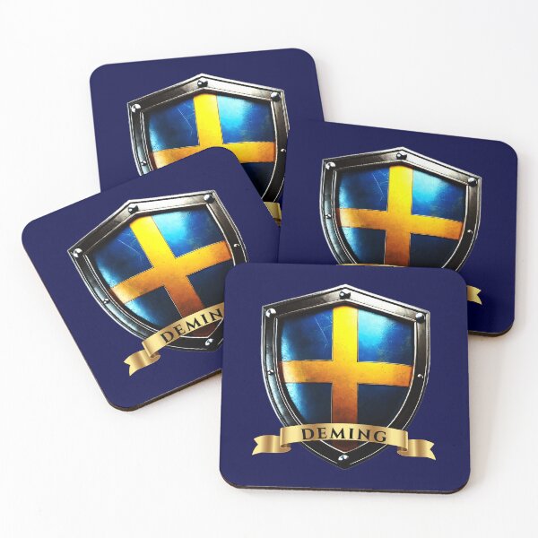 Item preview, Deming Swedish Heritage Crest Shield designed and sold by Highlandkings.