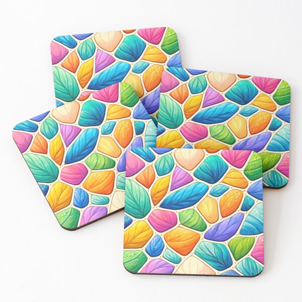 Item preview, Abstract leavers Pattern designed and sold by CzipipitoStudio.