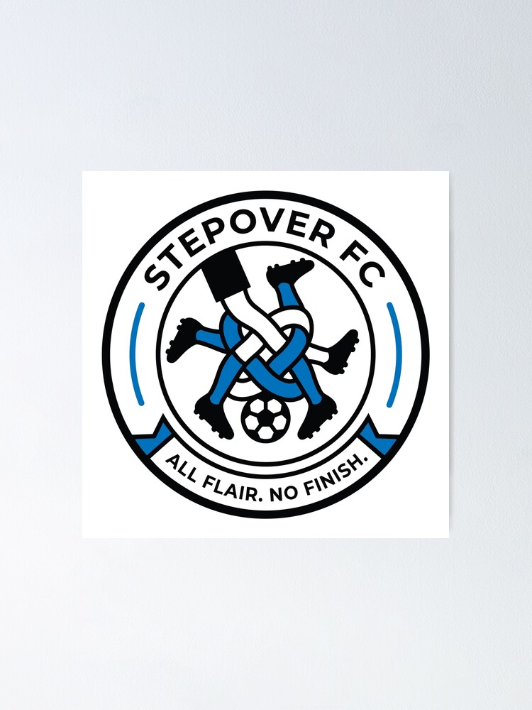 Thumbnail 1 of 3, Poster, Stepover FC designed and sold by StripTeesAU.