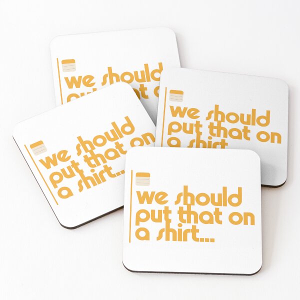 Item preview, We Should Put That On A Shirt. Funny Merch Gifts & Tee Ideas designed and sold by The Whiskey Ginger Design Shop.