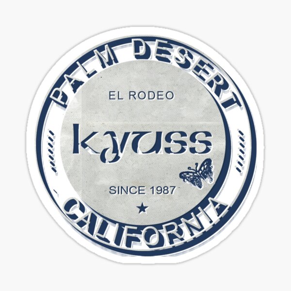 Kyuss Stickers Redbubble redbubble