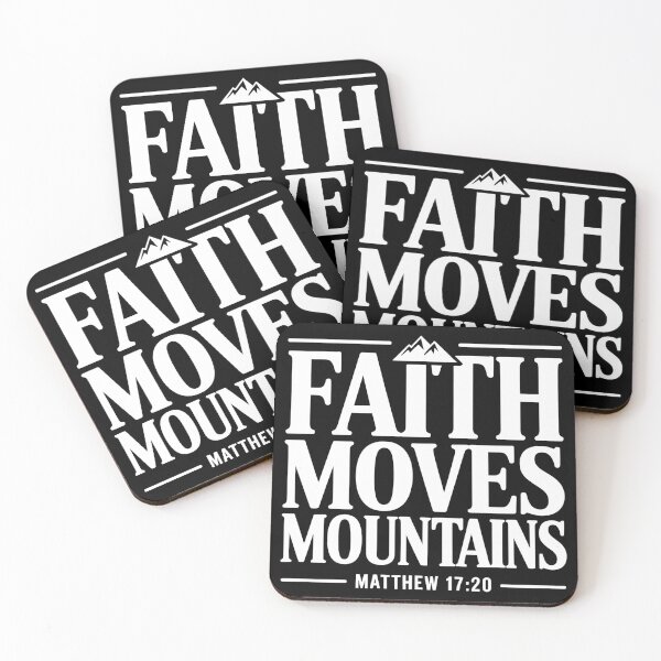 Item preview, Faith Moves Mountains designed and sold by theartfulaspie.