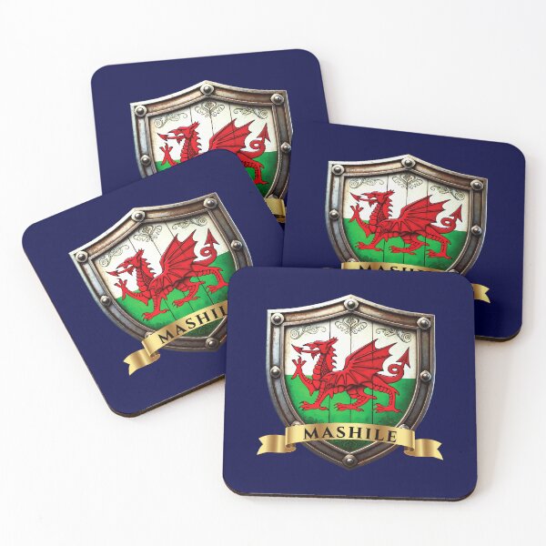 Item preview, Mashile Welsh Heritage Crest Shield designed and sold by Highlandkings.