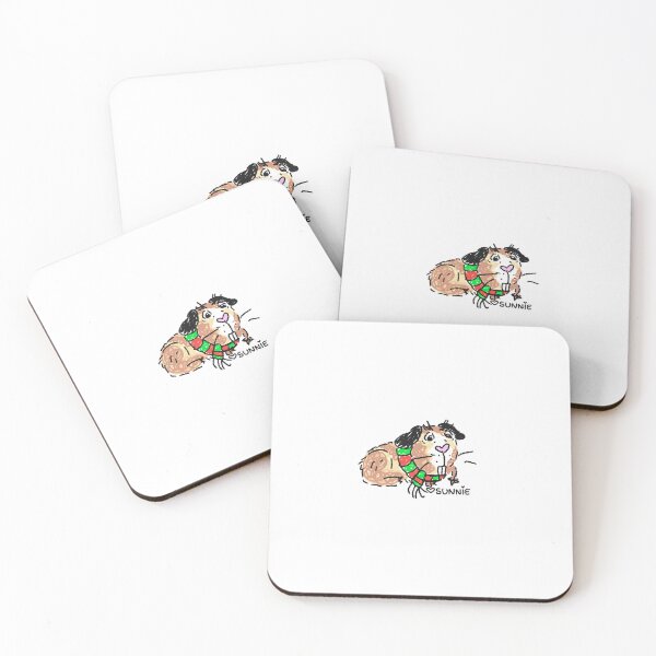 Item preview, Guinea Pig with A Cute Scarf designed and sold by SunnieColors.