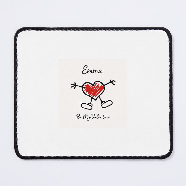 Item preview, Emma Is My Valentine – Romantic Name Valentine Gift designed and sold by chessnegocios.