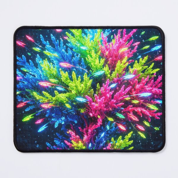 Item preview, Neon Coral Mind – Neurodivergent Spectrum Art designed and sold by DigitalDropArts .