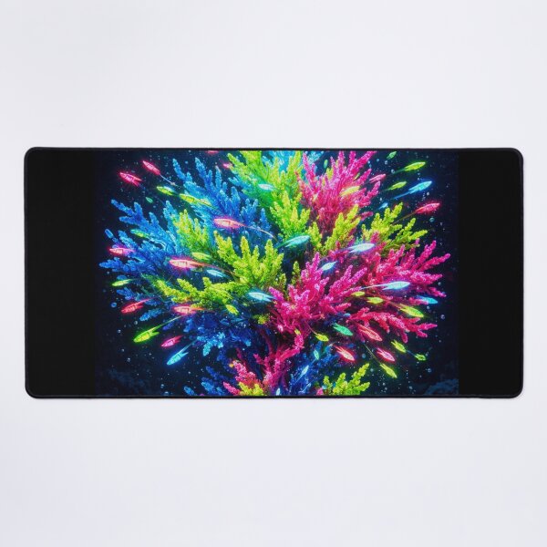 Item preview, Neon Coral Mind – Neurodivergent Spectrum Art designed and sold by DigitalDropArts .