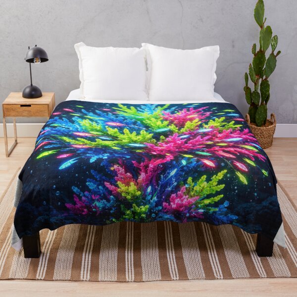 Item preview, Neon Coral Mind – Neurodivergent Spectrum Art designed and sold by DigitalDropArts .