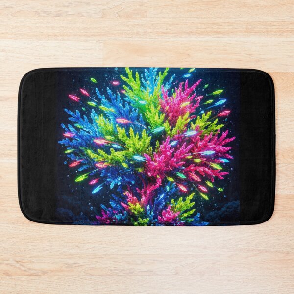 Item preview, Neon Coral Mind – Neurodivergent Spectrum Art designed and sold by DigitalDropArts .