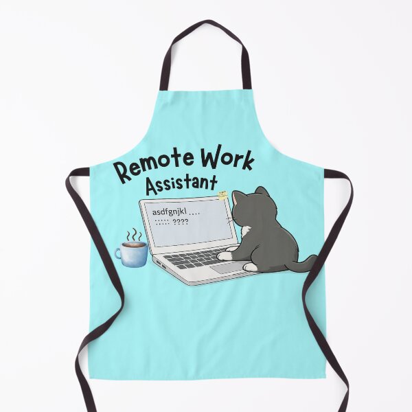 Item preview, Remote Work Assistant Cat – Funny Work From Home Meme designed and sold by Artistusha.