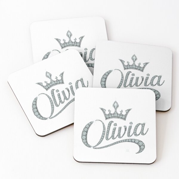 Item preview, Olivia Diamond Crown Name Art – Glamorous Personalized Gift for Girls, Teens & Women designed and sold by Williams Anderson.