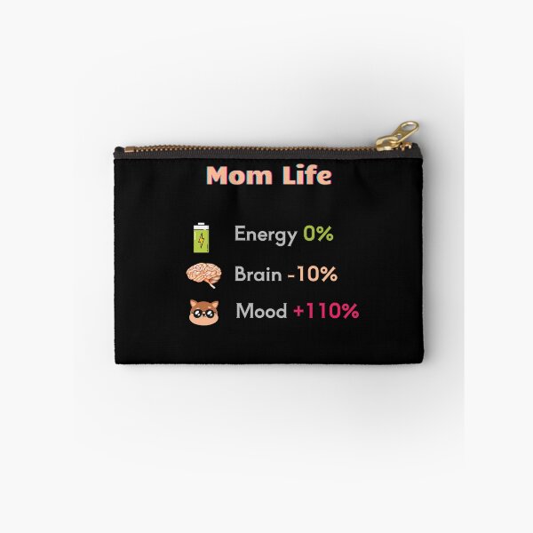 Item preview, Mom Life Mug – Energy 0%, Brain -10%, Mood +110% Funny Mom Coffee Cup designed and sold by Giota29.