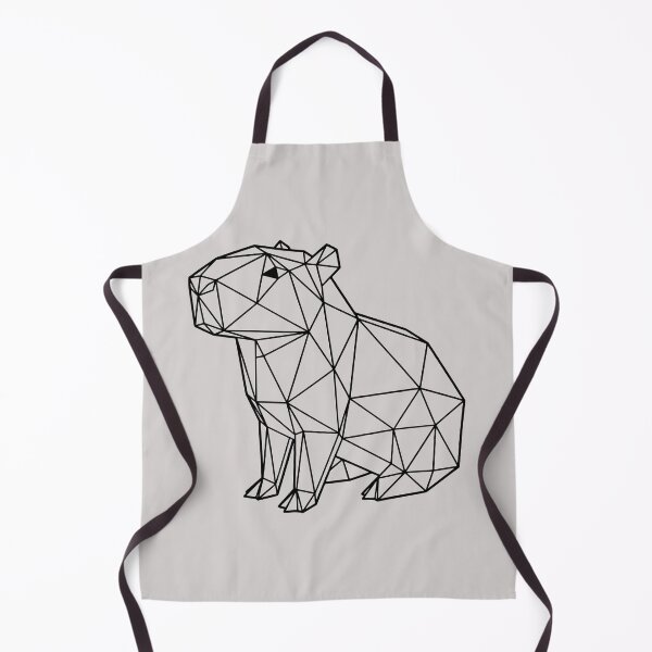 Item preview, Geometric Capybara, Modern Minimalist Origami designed and sold by capricedefille.