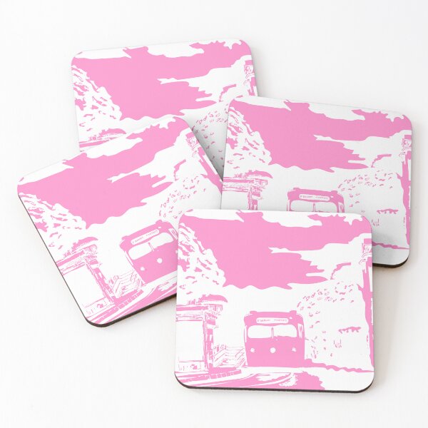 Item preview, Light Pink Single Color San Francisco Castro Muni Stop designed and sold by krithi kreations.