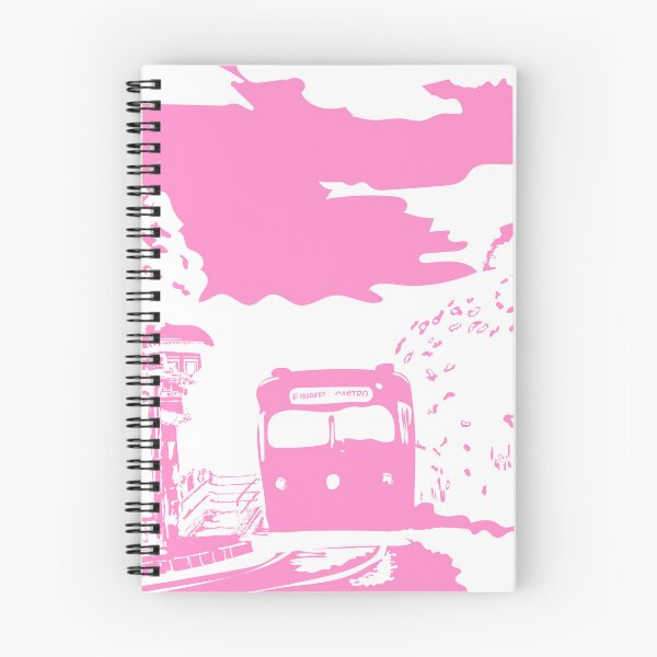 Item preview, Light Pink Single Color San Francisco Castro Muni Stop designed and sold by krithi kreations.
