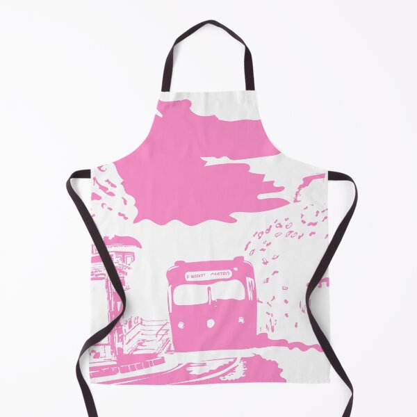 Item preview, Light Pink Single Color San Francisco Castro Muni Stop designed and sold by krithi kreations.