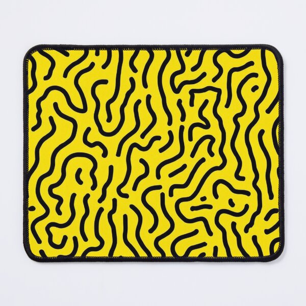 Item preview, Psychedelic Squiggles Yellow designed and sold by Mark Cannon.