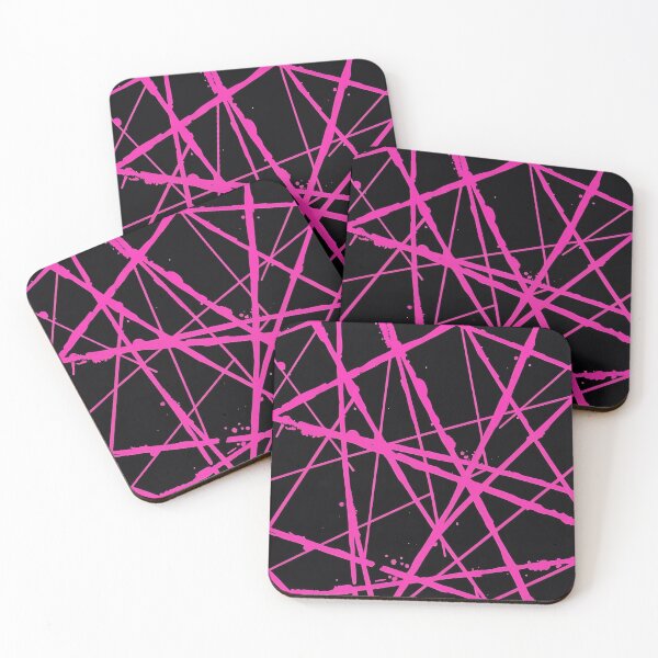 Item preview, Hot Pink Abstract Line Art designed and sold by Rhym3Zone.