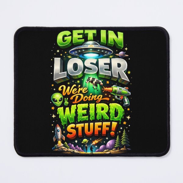 Item preview, Alien Loser  - UFO designed and sold by MarkColeImaging.