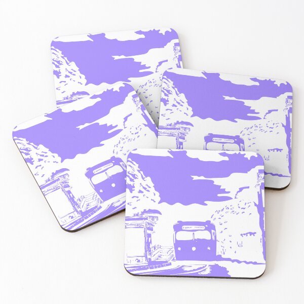 Item preview, Light Purple Single Color San Francisco Castro Muni Stop designed and sold by krithi kreations.