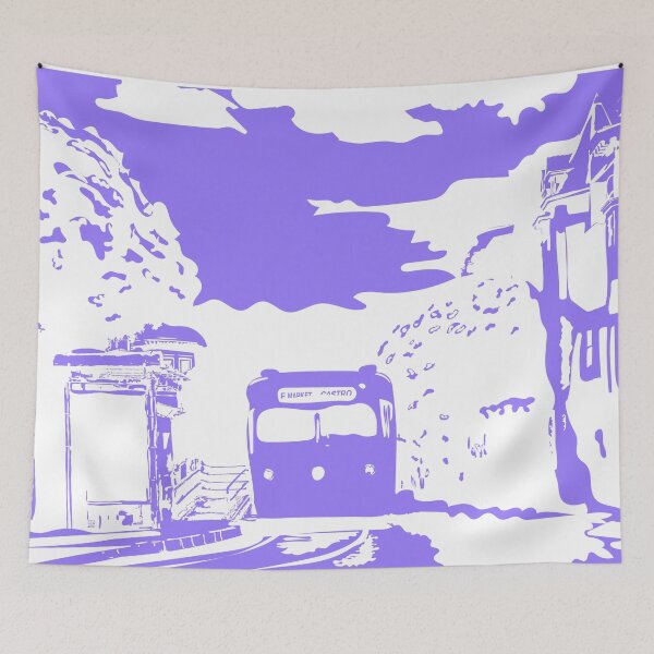 Item preview, Light Purple Single Color San Francisco Castro Muni Stop designed and sold by krithi kreations.
