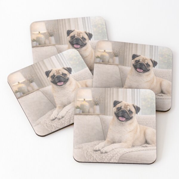 Item preview, Pug Dog Art | Sweet & Charming Breed Design for Dog Lovers designed and sold by ezsketch25.