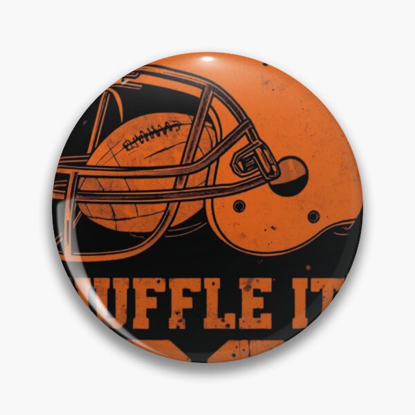 Item preview, Shuffle Like It's 1985 Retro Football Helmet designed and sold by Niya-2026.