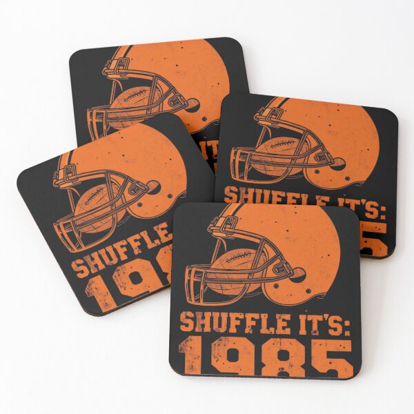 Item preview, Shuffle Like It's 1985 Retro Football Helmet designed and sold by Niya-2026.