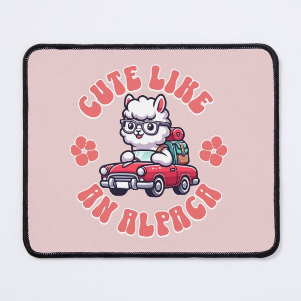 Item preview, Cute Like an Alpaca Funny Travel Pun Design designed and sold by FontenelleTees.