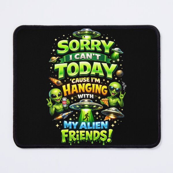 Item preview, Alien Friends  - UFO designed and sold by MarkColeImaging.