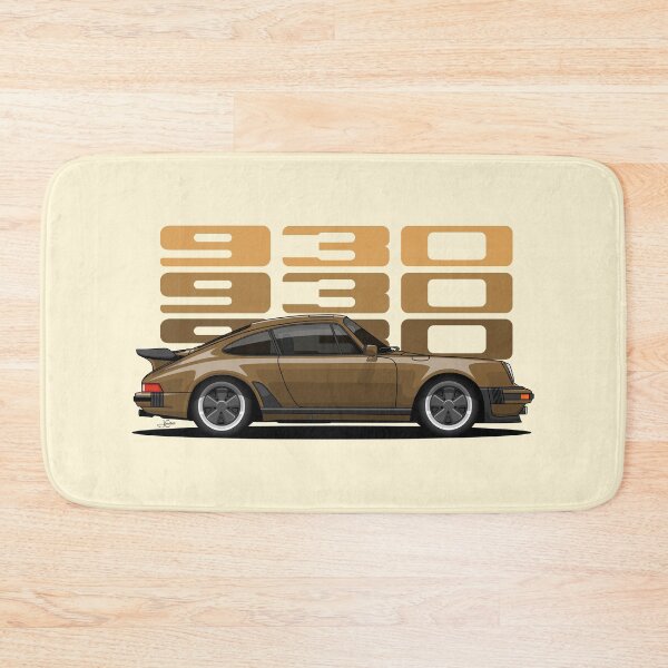 Item preview, 930 Turbo Side brown retro illustration designed and sold by blackdogshop.