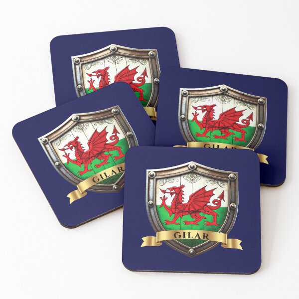 Item preview, Gilar Welsh Heritage Crest Shield designed and sold by Highlandkings.