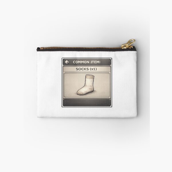 Item preview, Common Item Socks RPG Gaming Humor designed and sold by jgvisualarts.