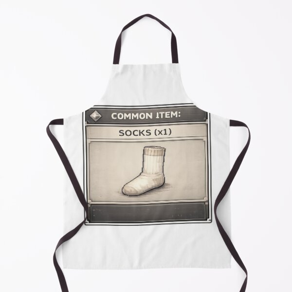 Item preview, Common Item Socks RPG Gaming Humor designed and sold by jgvisualarts.