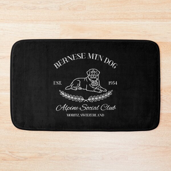 Item preview, Vintage Bernese Mountain Dog Alpine Social Club designed and sold by EvrmoodCo.