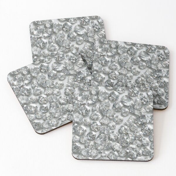 Item preview, Scattered Brilliant‑Cut Diamond Texture With Sparkling Crystal Clarity, Seamless Luxury Gemstone Background and High‑End Jewelry Visual designed and sold by meganohm.