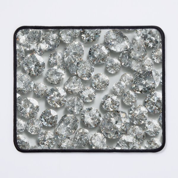 Item preview, Scattered Brilliant‑Cut Diamond Texture With Sparkling Crystal Clarity, Seamless Luxury Gemstone Background and High‑End Jewelry Visual designed and sold by meganohm.