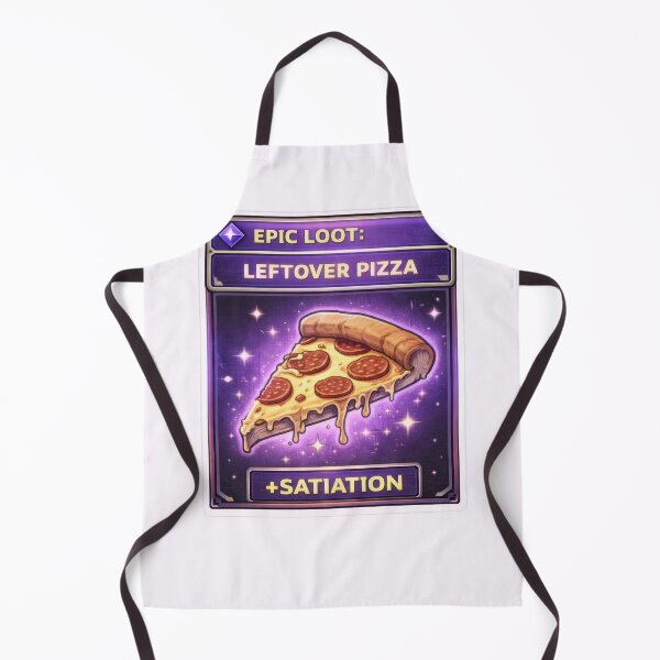 Item preview, Epic Loot Leftover Pizza RPG Humor designed and sold by jgvisualarts.