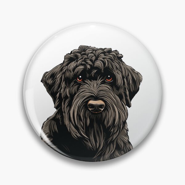 Item preview, Black Russian Terrier Dog Illustration designed and sold by whyitsme.