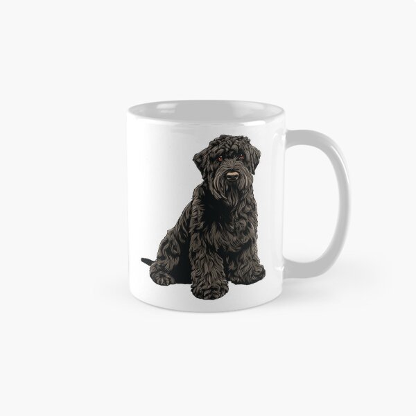 Item preview, Black Russian Terrier Dog Illustration designed and sold by whyitsme.