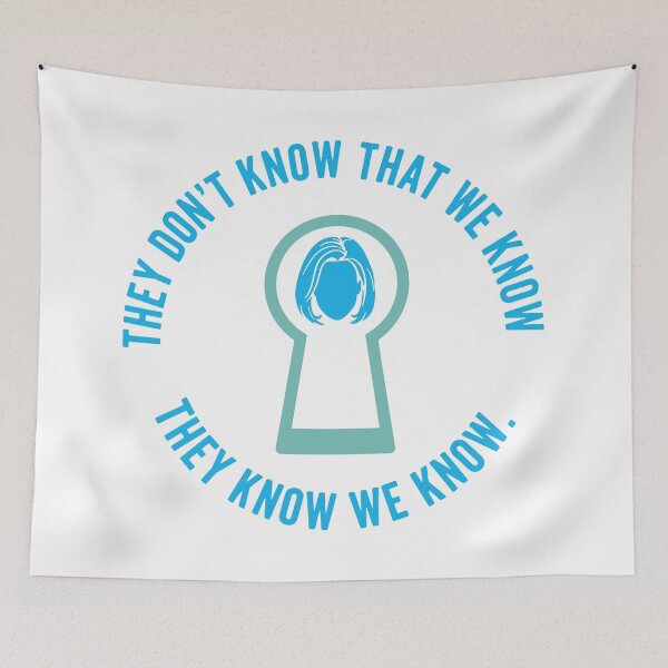 Item preview, They Don't Know That We Know Friends (Variant III) designed and sold by Screen Lore.