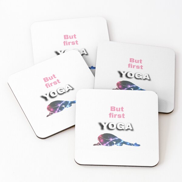 Item preview, But first Yoga – Minimal Yoga Pose Phone Case for Fitness & Mindfulness Lovers designed and sold by Giota29.