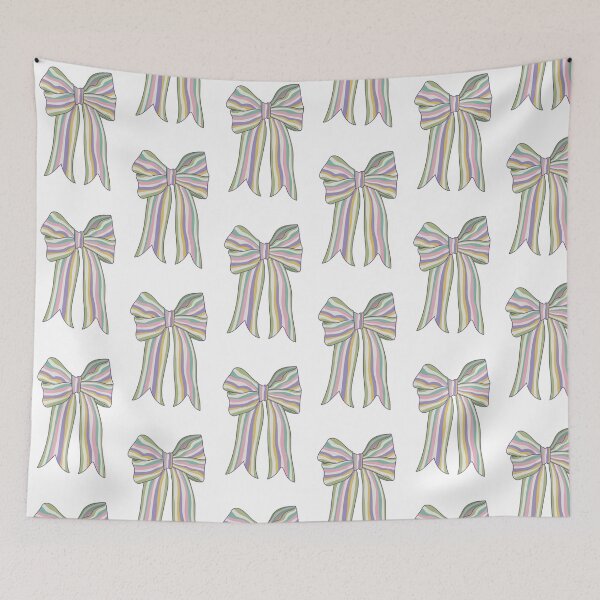 Item preview, Big Striped Bow in Spring Colors designed and sold by ketrena.