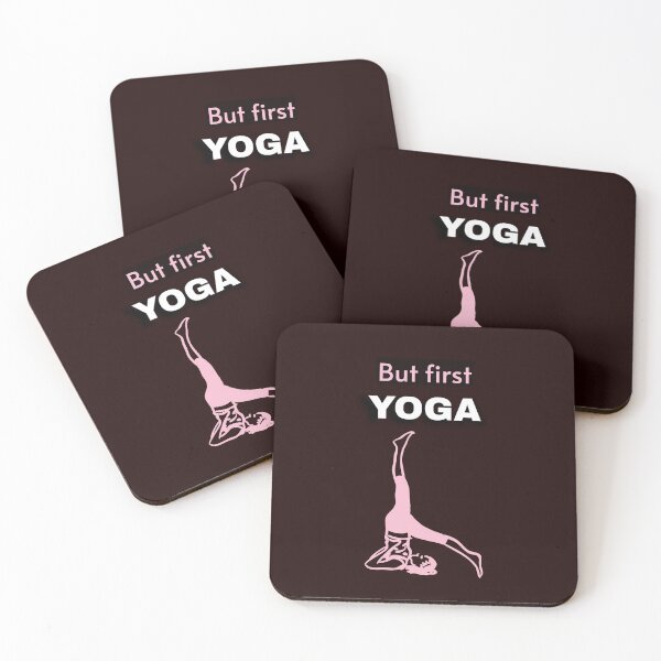 Item preview, But first Yoga – Minimal Yoga Pose Phone Case for Fitness & Mindfulness Lovers designed and sold by Giota29.