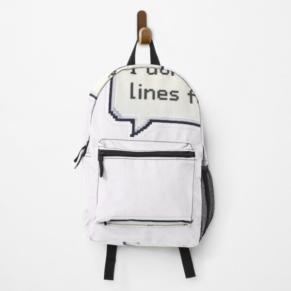 Item preview, No Lines For This Funny Humor Quote designed and sold by jgvisualarts.