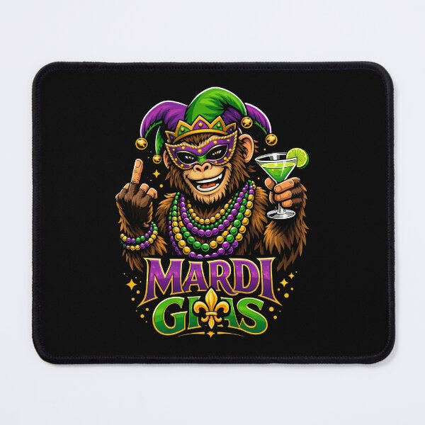 Item preview, Mardi-Gras-bigfoot designed and sold by jolihanot.